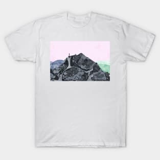 Man at the top and on the edge T-Shirt